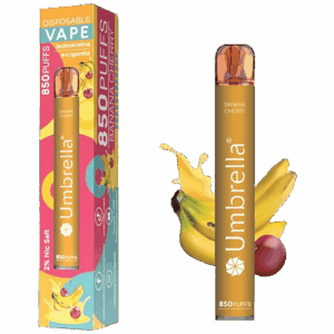 850 Puffs Banana Cherry 20 mg