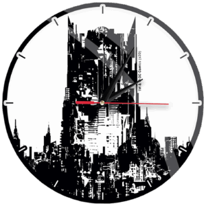 Gloss Wall Clock Batman 002