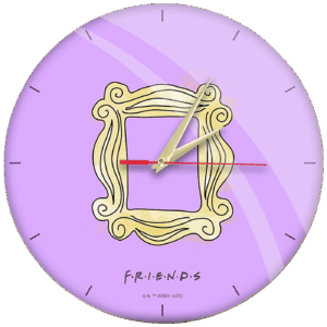 Gloss wall clock Friends 006