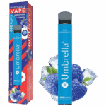 600 Puffs Blue Raspberry Ice 20mg