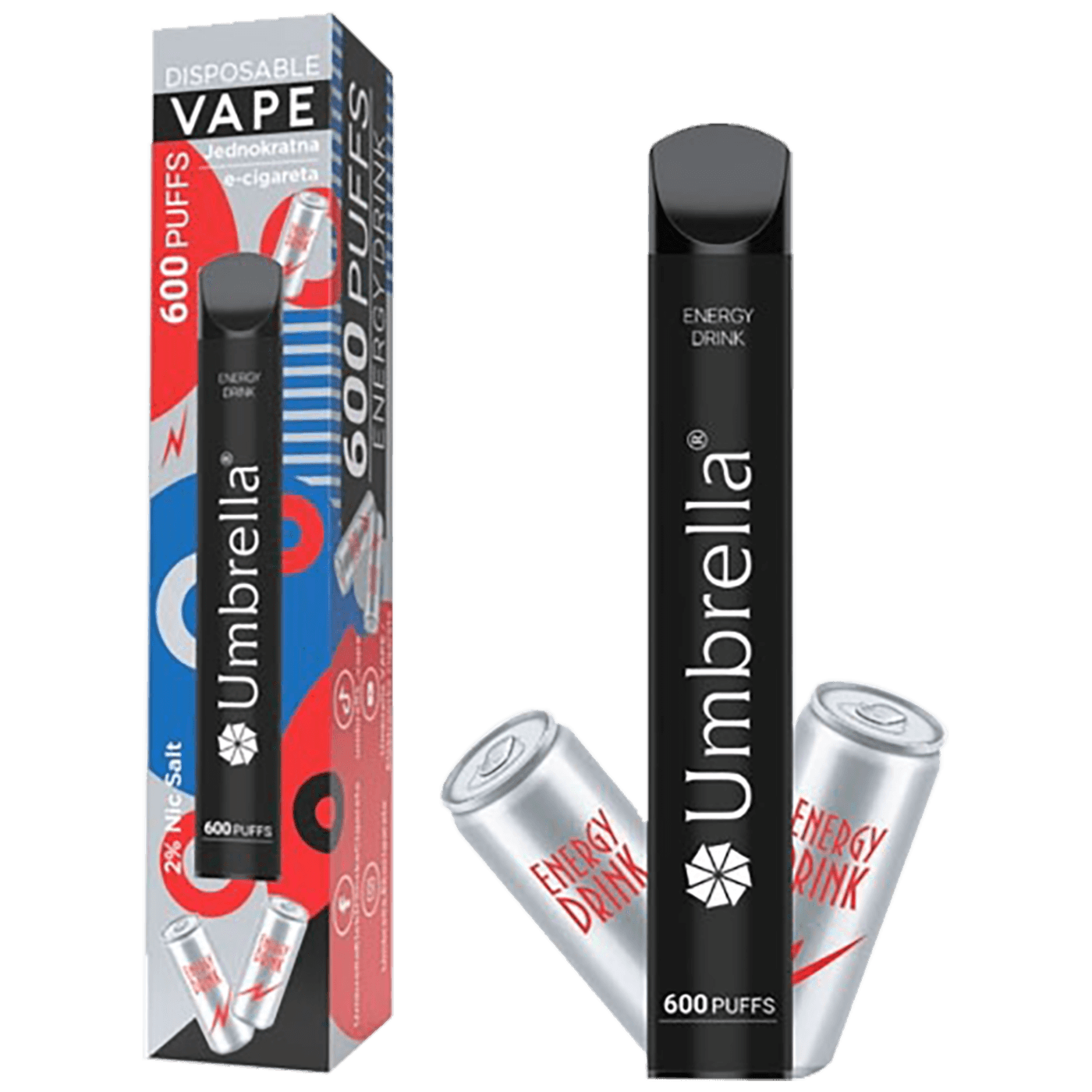 600 Puffs Energy Drink 20mg