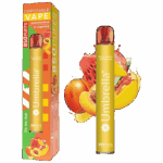 850 Puffs Peach Mango Water. 20 mg