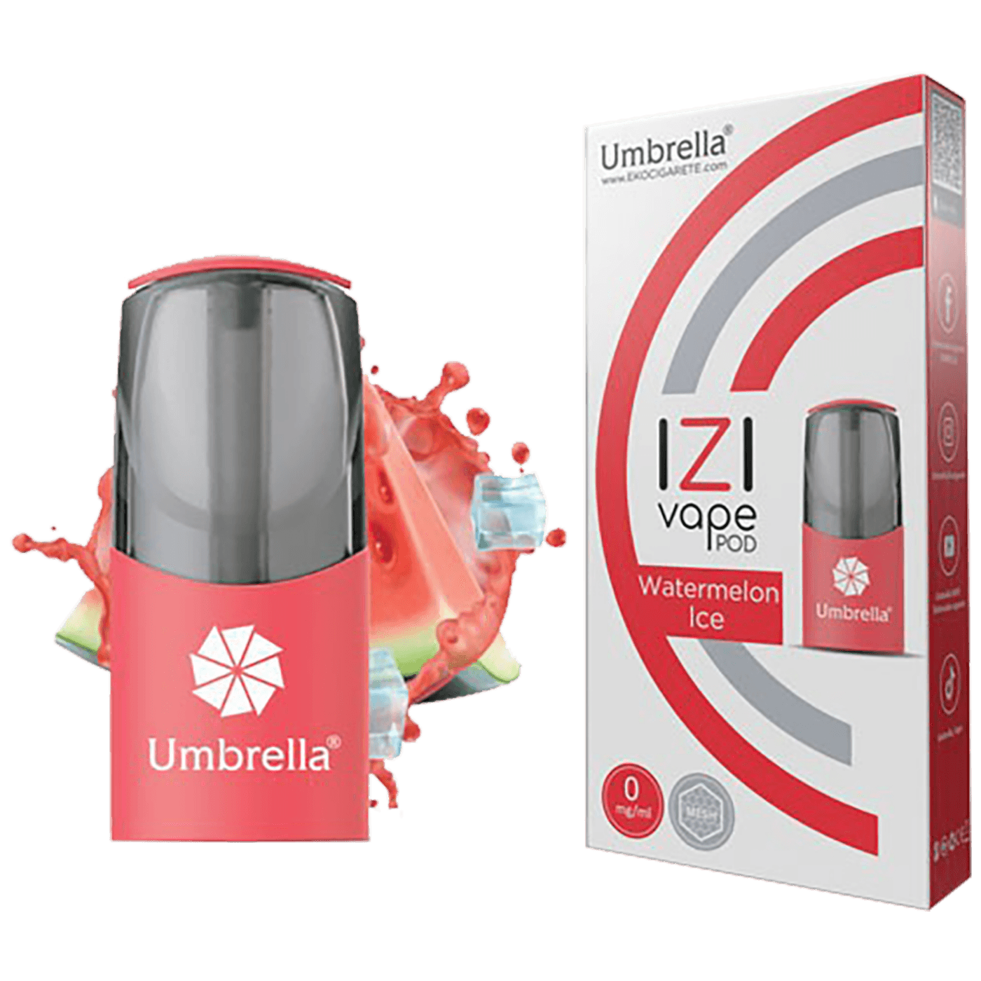 Izi Vape Pod Watermelon Ice 10mg