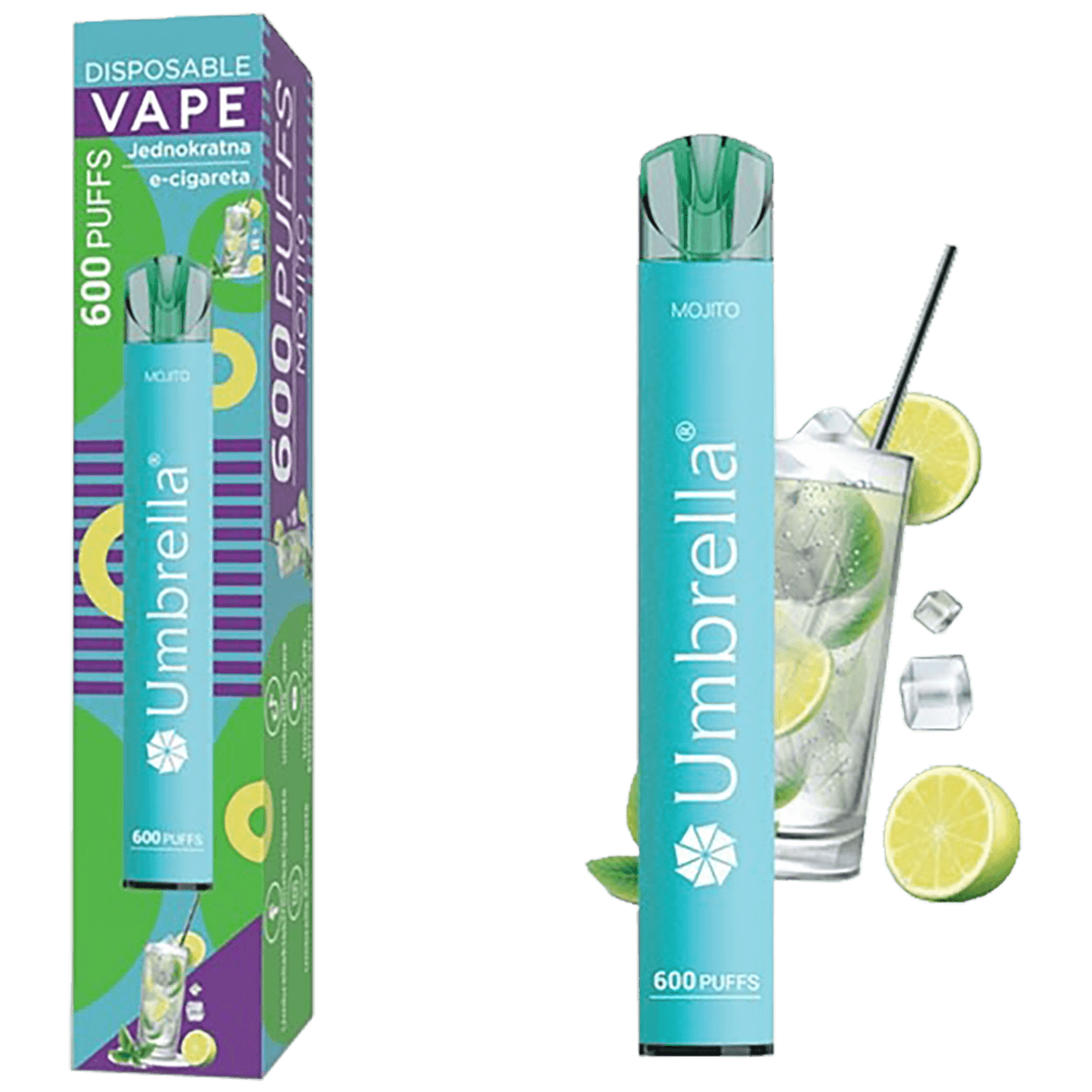 600 Puffs Mojito 20mg