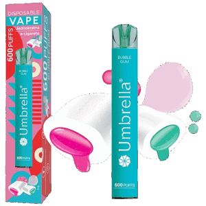 600 Puffs Bubble Gum 20mg
