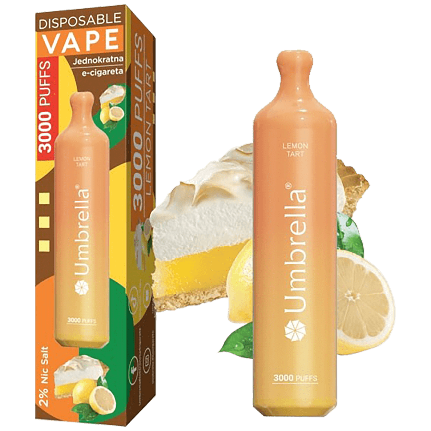 3000 PUFFS Lemon Tart 20mg