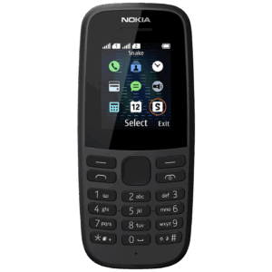 Nokia 105 SS Black EU