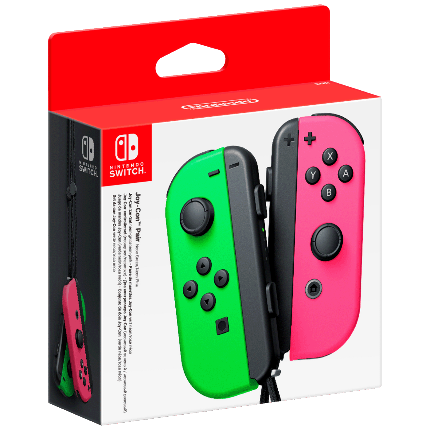 Switch Joy-Con Green/Pink