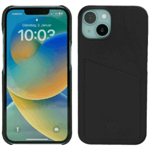 Full Leather Case iPhone 14 Black