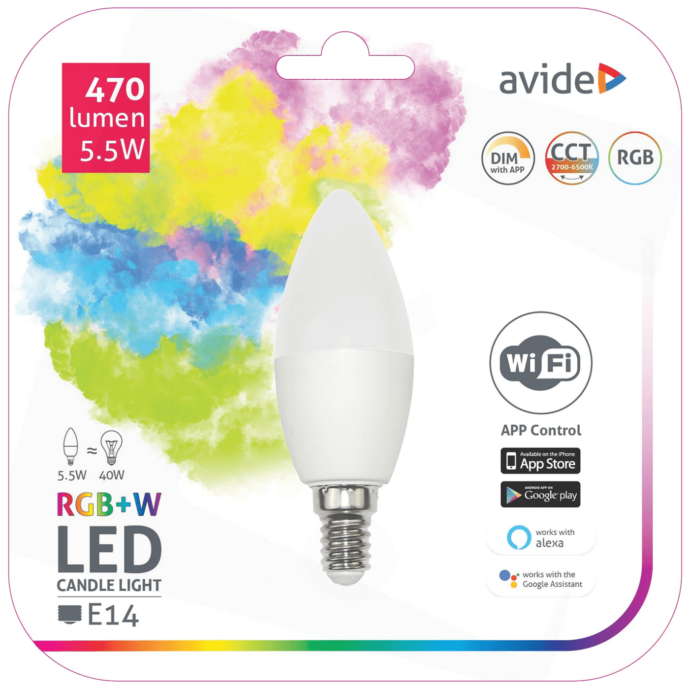 Smart LED Candle 5.5W WiFi
