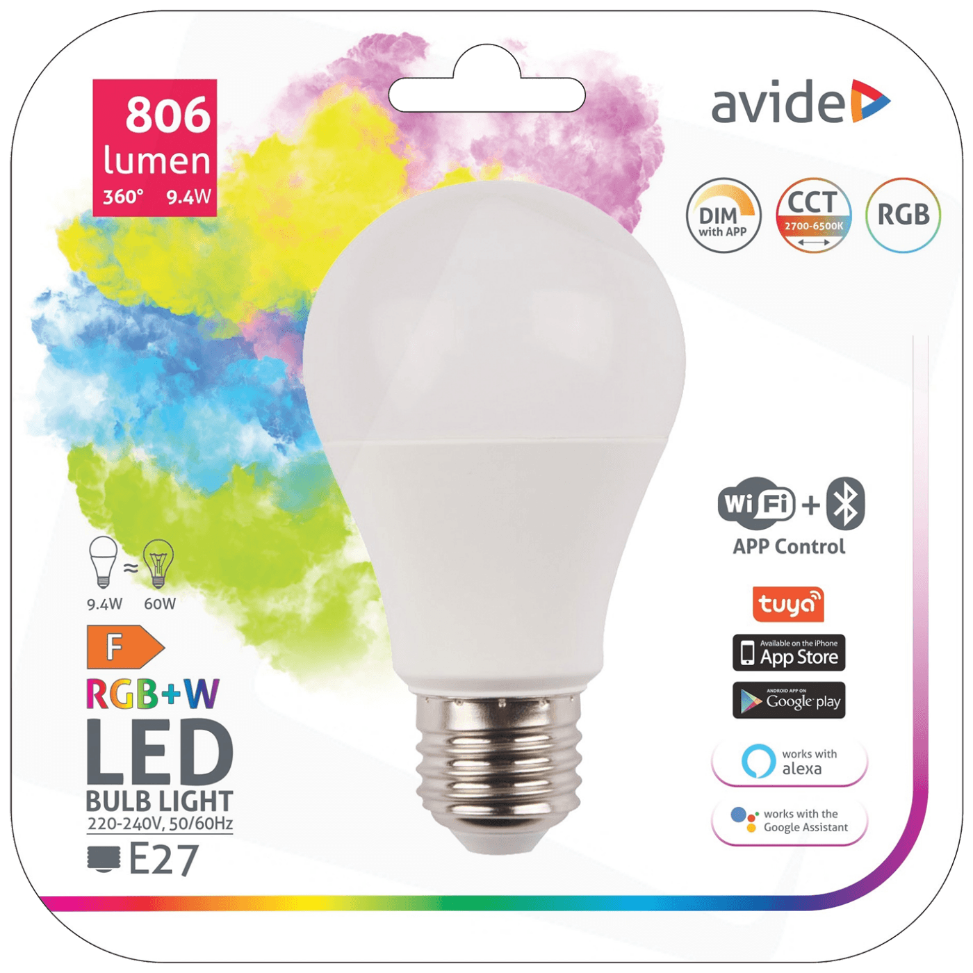 Smart LED Globe A60 9.4W WiFi