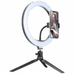 LED RING LAMP 26cm, MINI TRIPOD