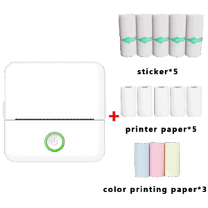 X6 Mini Printer, set, Bluetooth
