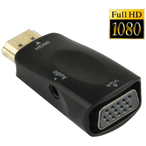 HDMI to VGA and Audio Adapter