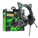 W107 Cute Cat Black/Green