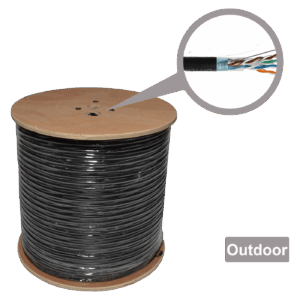 Cat6 FTP Outdoor CCA (black)