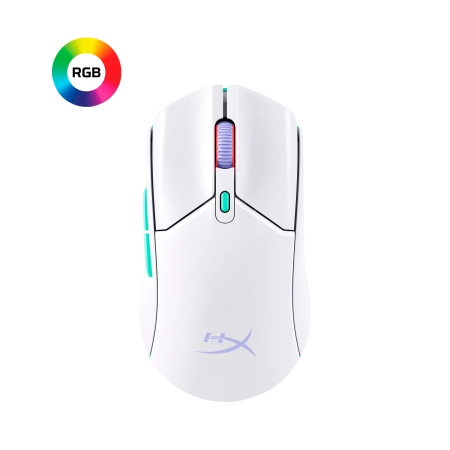HyperX Gaming Miš Pulsefire Haste 2 Core Wireless White 8R2E7AA