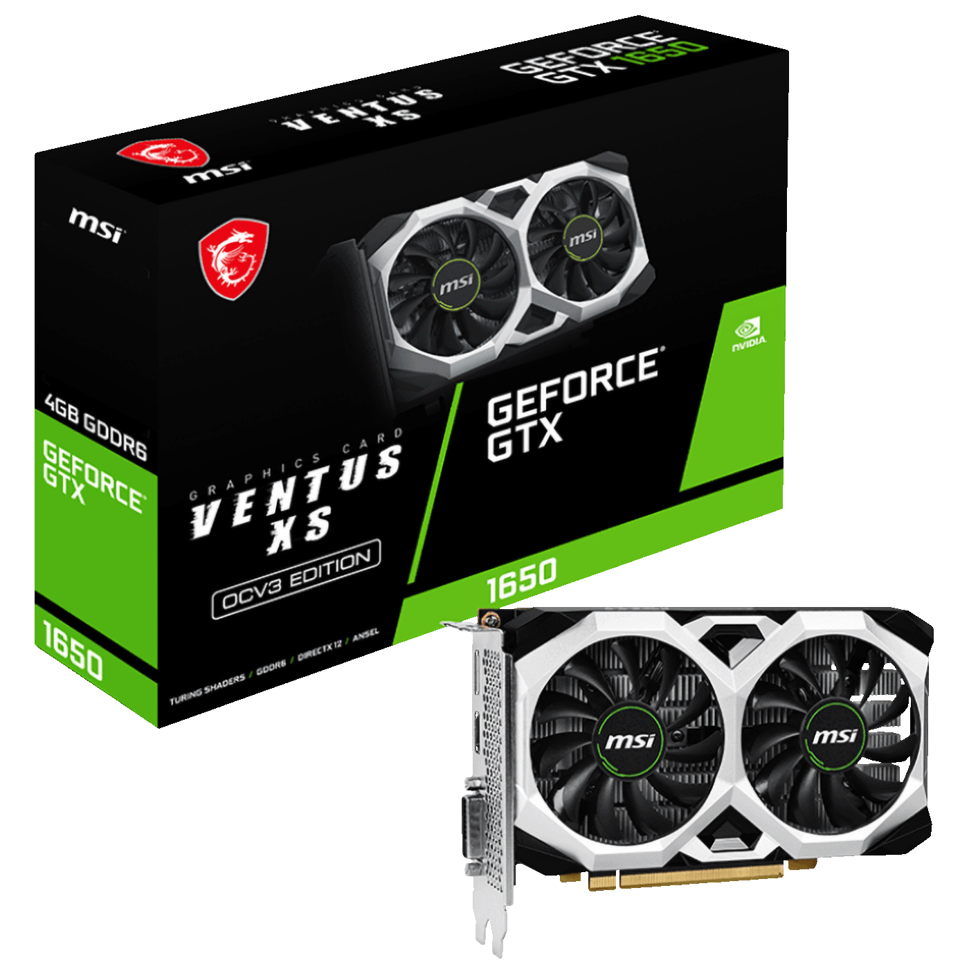 GTX 1650 4GB XS OCV3 GDDR6