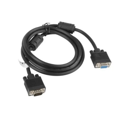 Lanberg VGA Cable M/F D-Sub 1.8m CA-VGAC-10CC-0018-B - Image 2