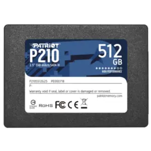 Patriot SSD 512GB P210 SATA