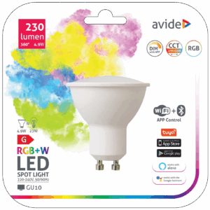 Smart LED GU10 4.9W RGB WiFi