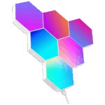 Smart Hexagon RGB lamps