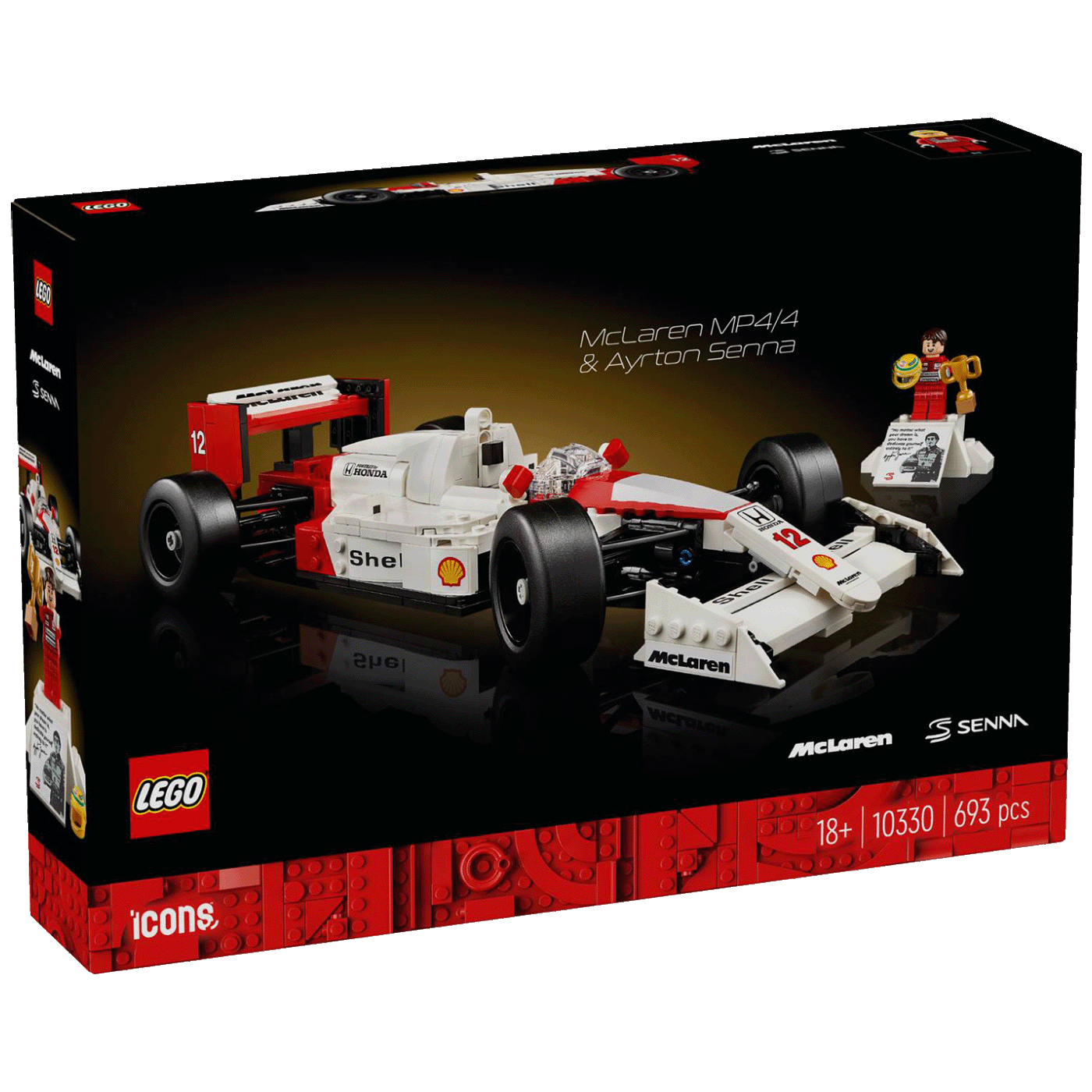 McLaren F1 MP4/4 i A.Senna