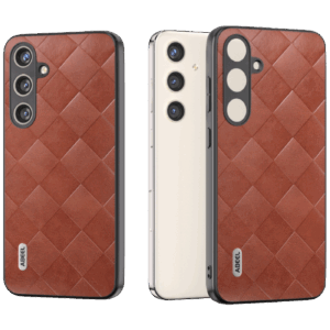 Galaxy S24+ PU Phone Case(Brown)