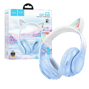 W42 Cat Ears, Crystal Blue