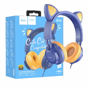 W36 Cat ear, midnight blue