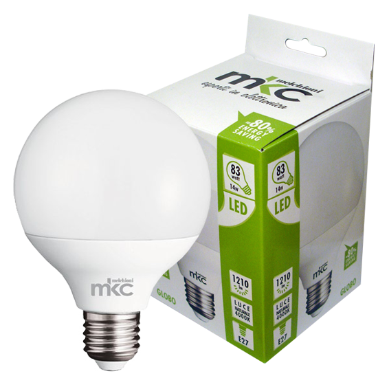 LED GLOBO E27/14W-N