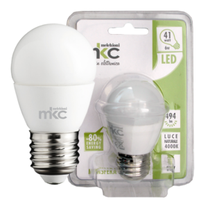 LED MINISFERA E27/6W-N