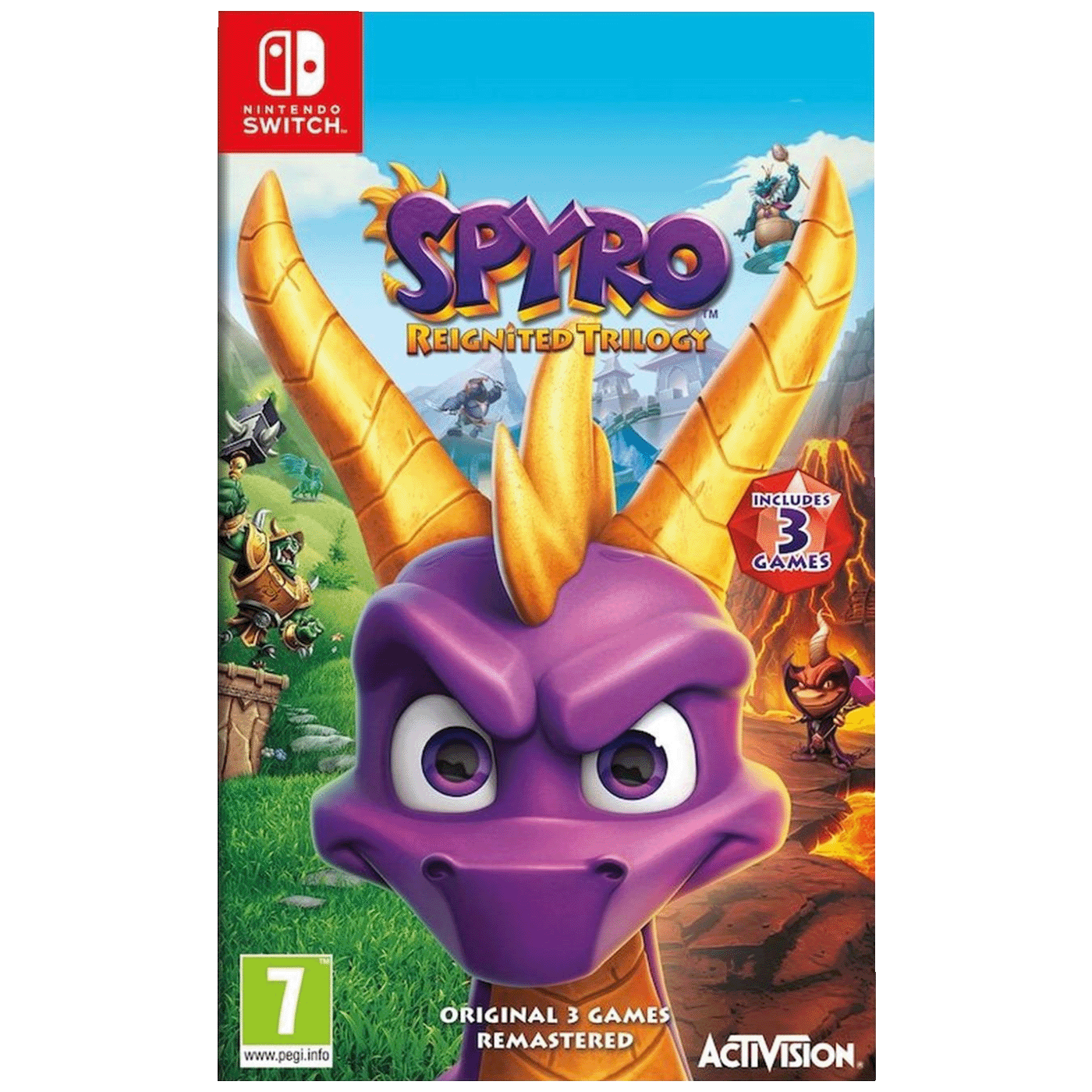 Switch Spyro Reignited Trilogy