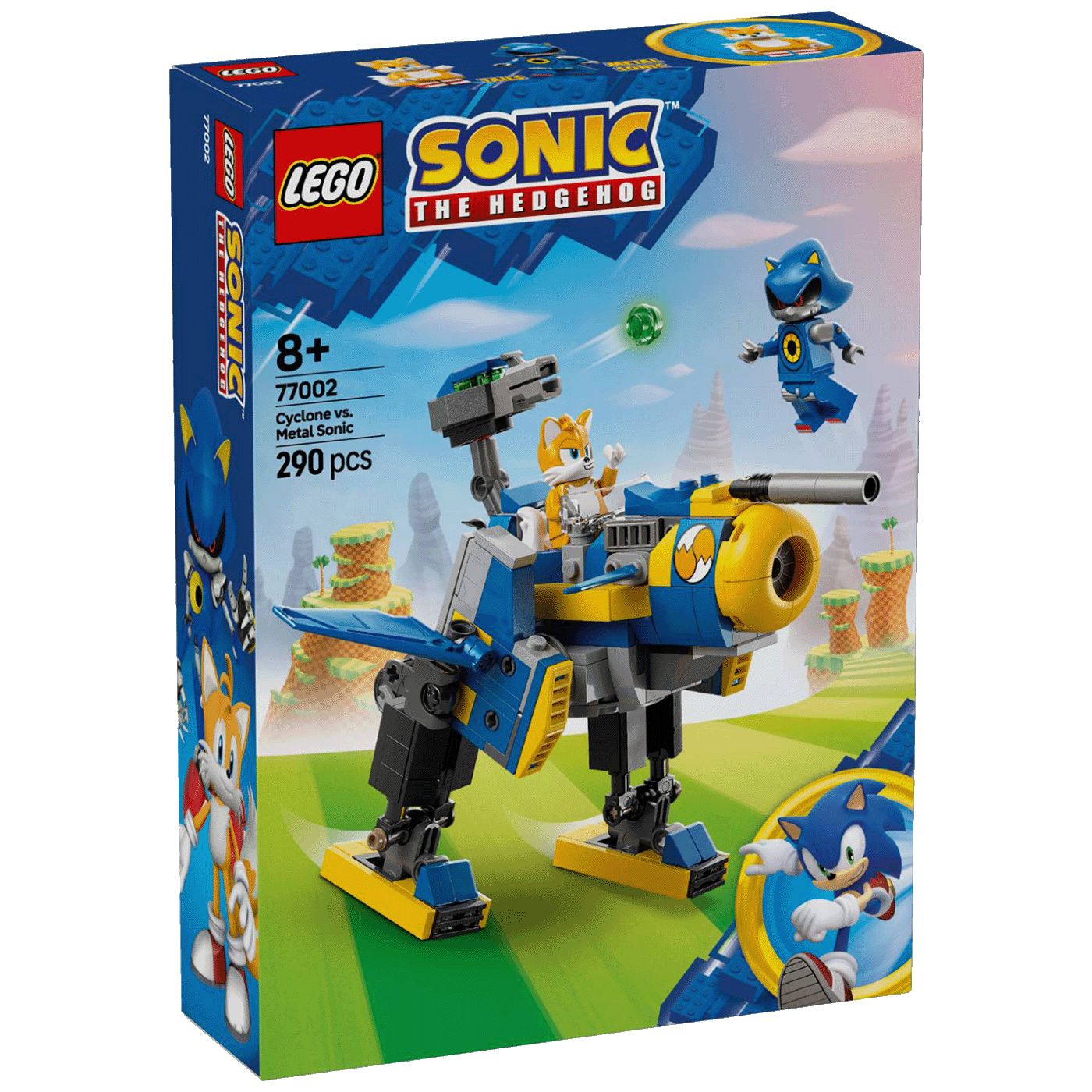 Cyclone i Metal Sonic u borbi