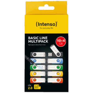 USB 2.0-10x4GB/Basic Line Multipack