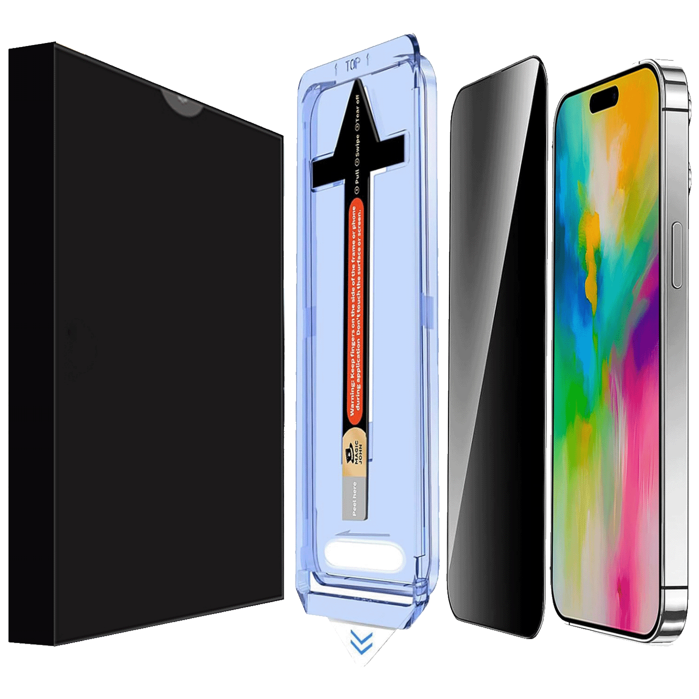 iPhone 16 Pro Privacy Temp. Glass
