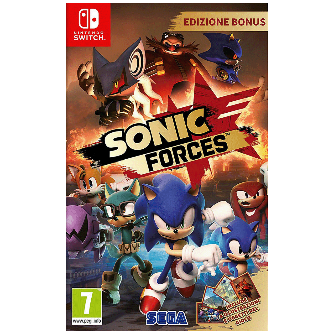 Switch Sonic Forces Bonus Edition