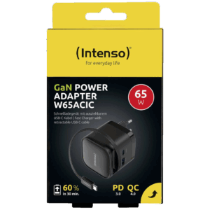 Power Adapter W65ACIC GaN Black