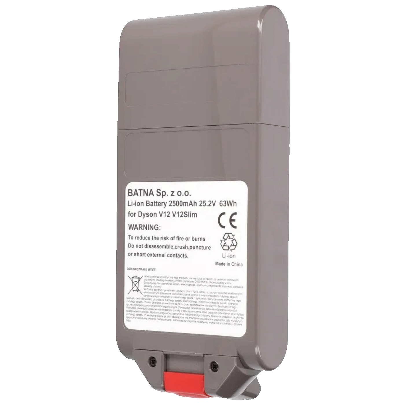 DYSON Battery, V12 25.2V 2500mAh