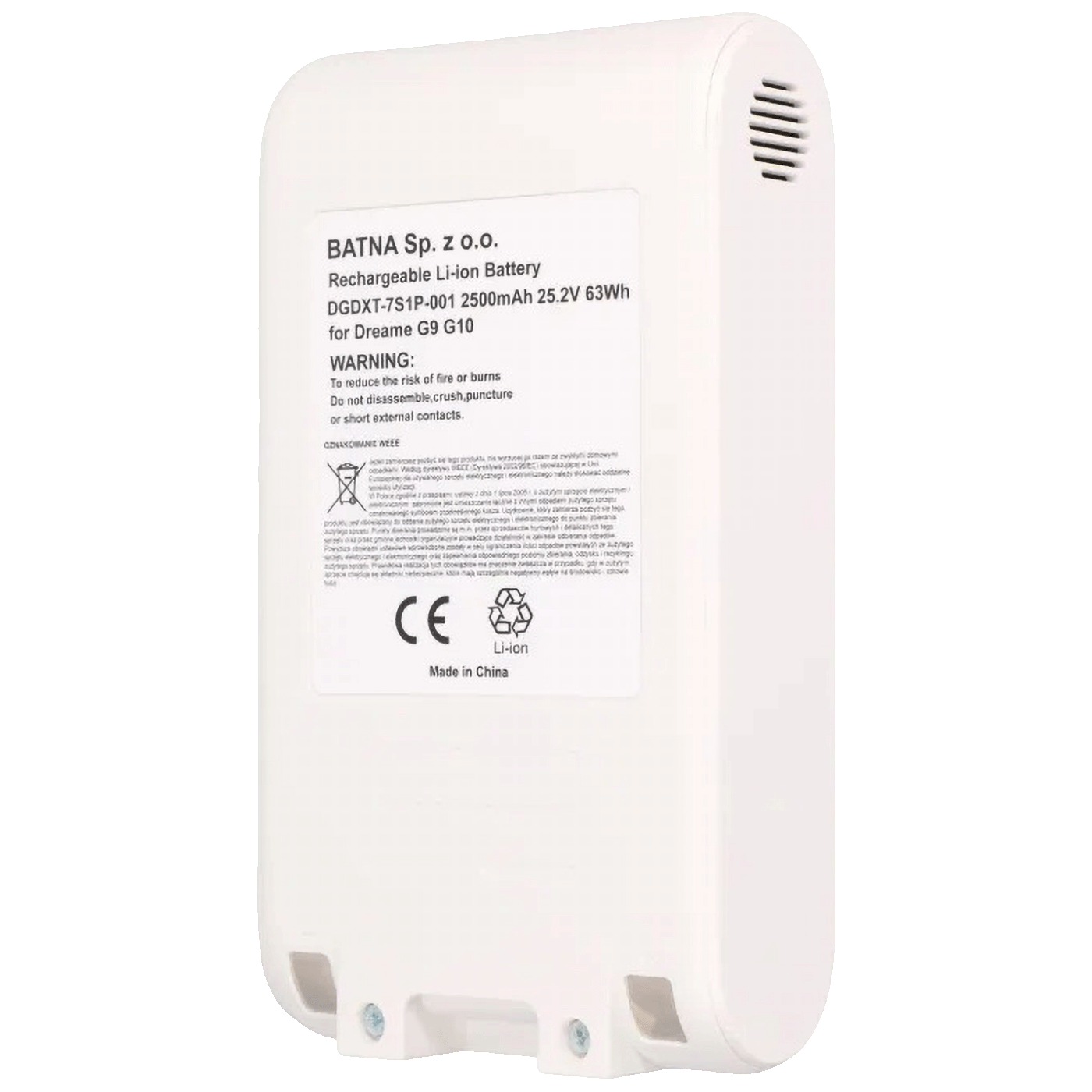 G9 G10 Battery 25.2V 2500mAh