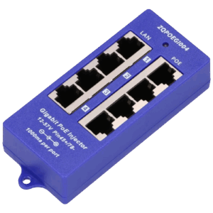 4 Port Gigabit PoE Injector