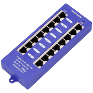 8 Port Gigabit PoE Injector