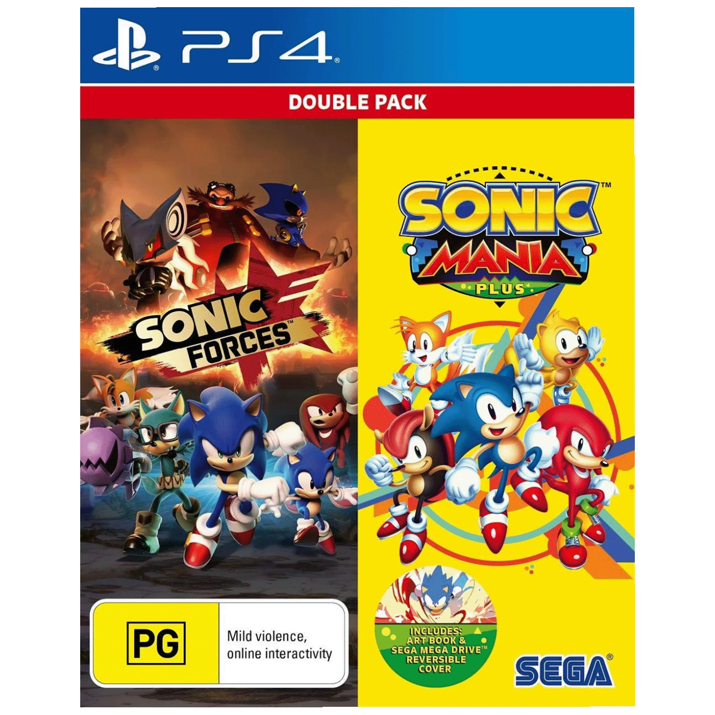 PS4 Sonic Mania Plus & Sonic Forces