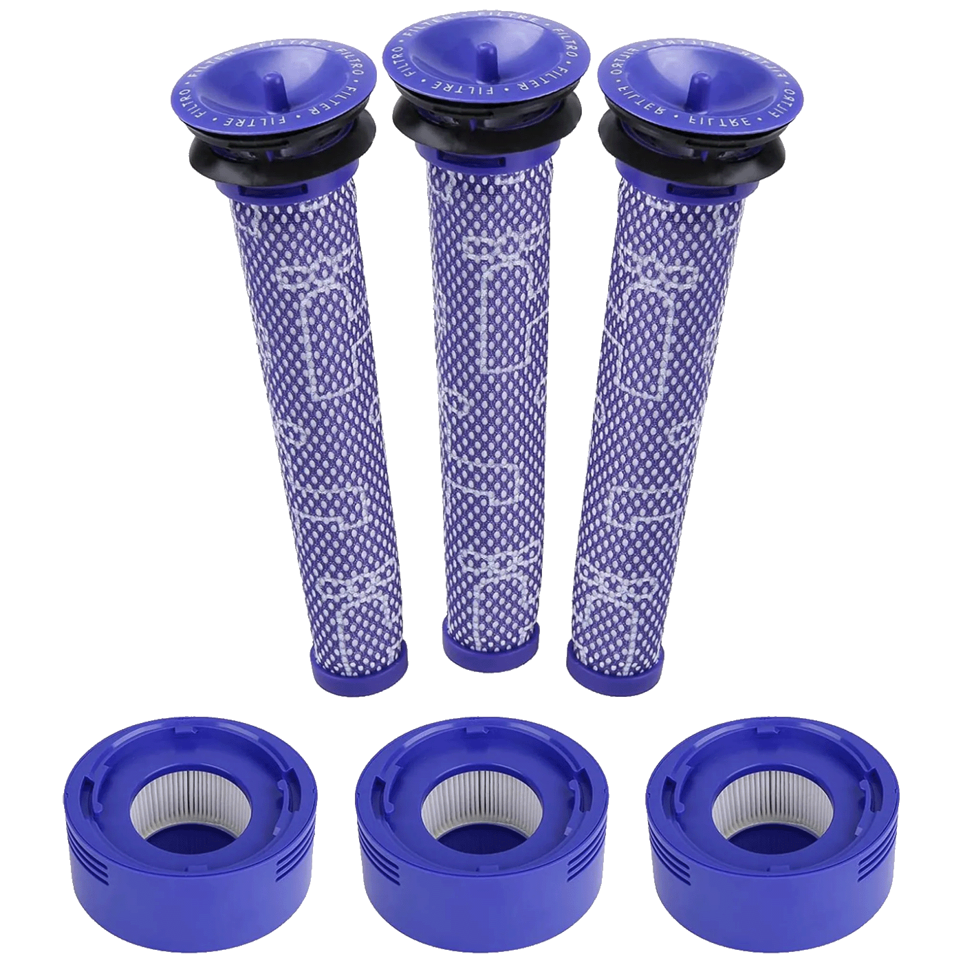 Dyson V7 V8 SV10 SV11 filter set