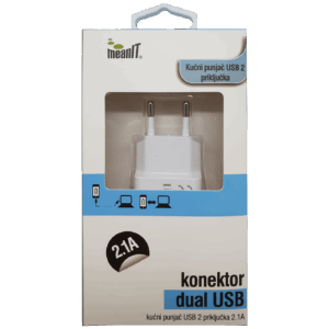 PUNJAČ ZA TABLET I SMARTPHONE USB 2