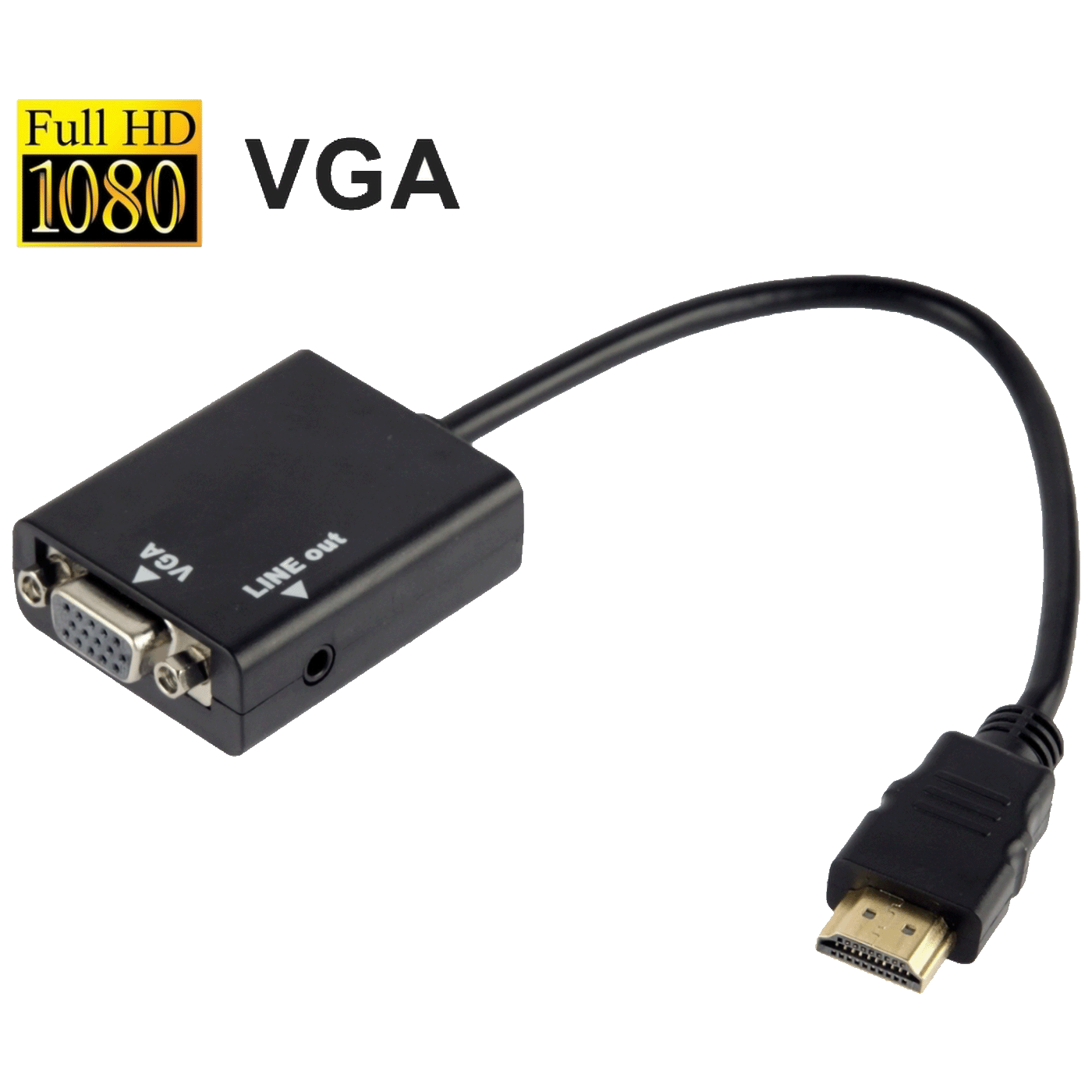 HDMI to VGA + Audio