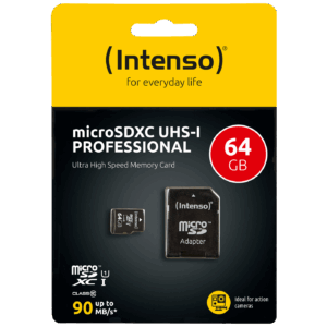 MicroSD 64GB Class10 UHS-I Pro