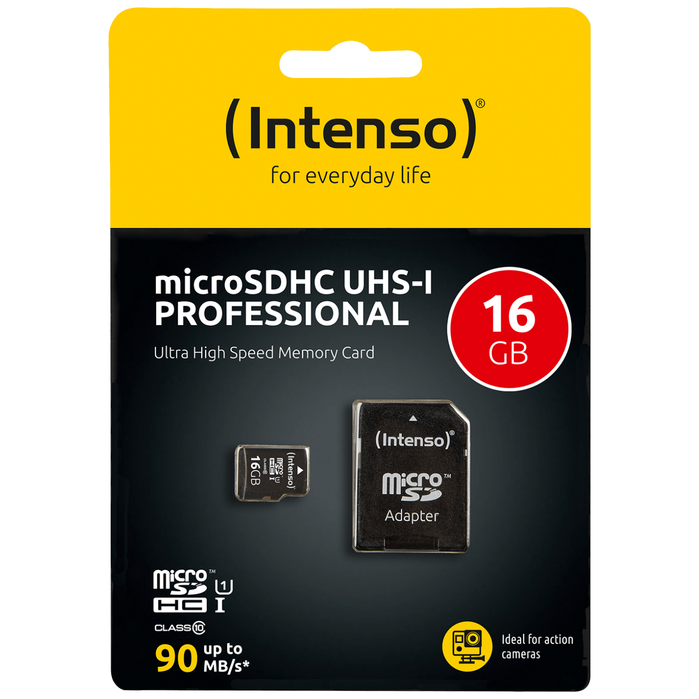 MicroSD 16GB Class10 UHS-I Pro