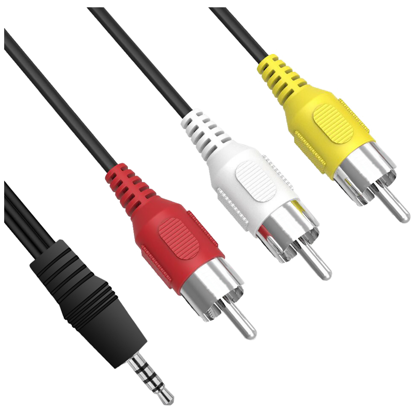 Jack 3.5 mm - AV cable (RCA)