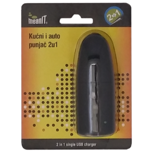 KUĆNI I AUTO PUNJAČ, 2IN1